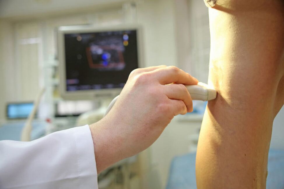 Echografie van de aderen van de onderste ledematen